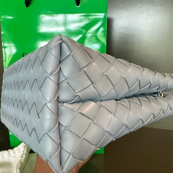 NEW Bottega Veneta small Andiamo in sold out baby blue! - Picture 9 of 9